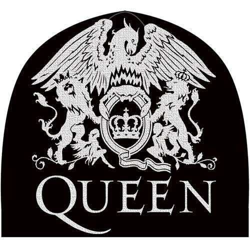 Queen Herren Mütze mit Logo, offizielles Lizenzprodukt, Schwarz von Queen