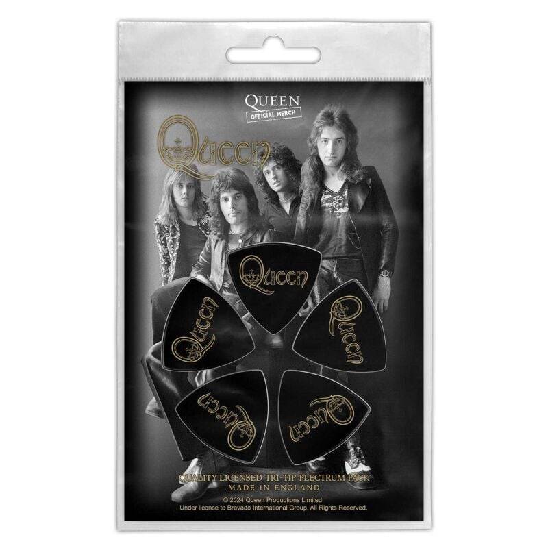 Queen Logo Plektren-Set multicolor von Queen