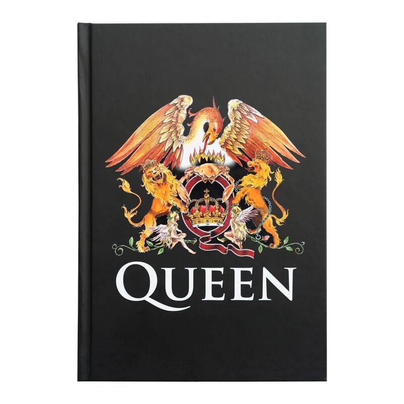 Queen Notizbuch - Notizbuch Premium A5 Queen - multicolor  - Lizenziertes Merchandise! von Queen