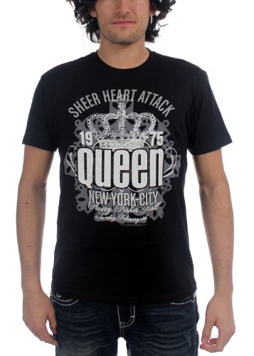 Queen - - Sheer Heart Attack Herren T-Shirt in Schwarz, X-Large, Black von Queen