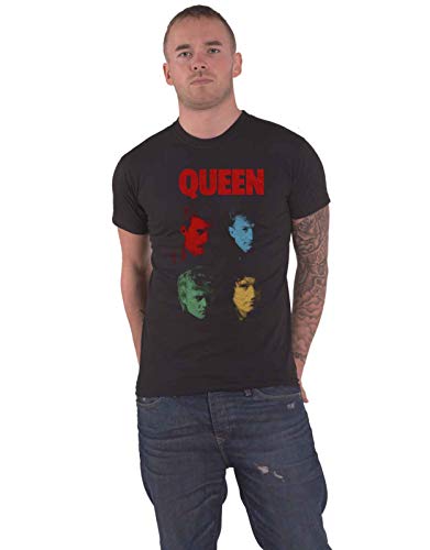 Queen T Shirt Hot Sauce V 2 Band Logo Nue offiziell Herren Schwarz M von Queen