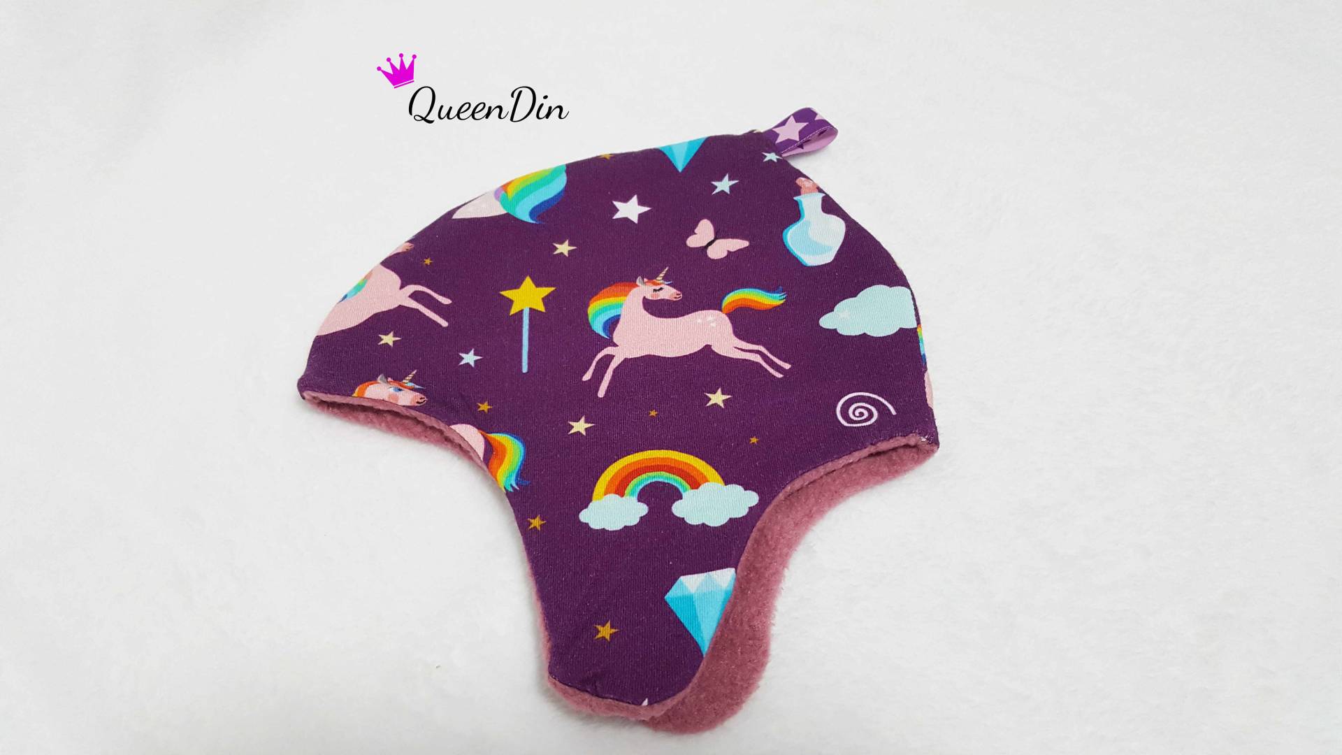 Baby Zwergenmütze Gefüttert Ku 36-42 cm von QueenDin