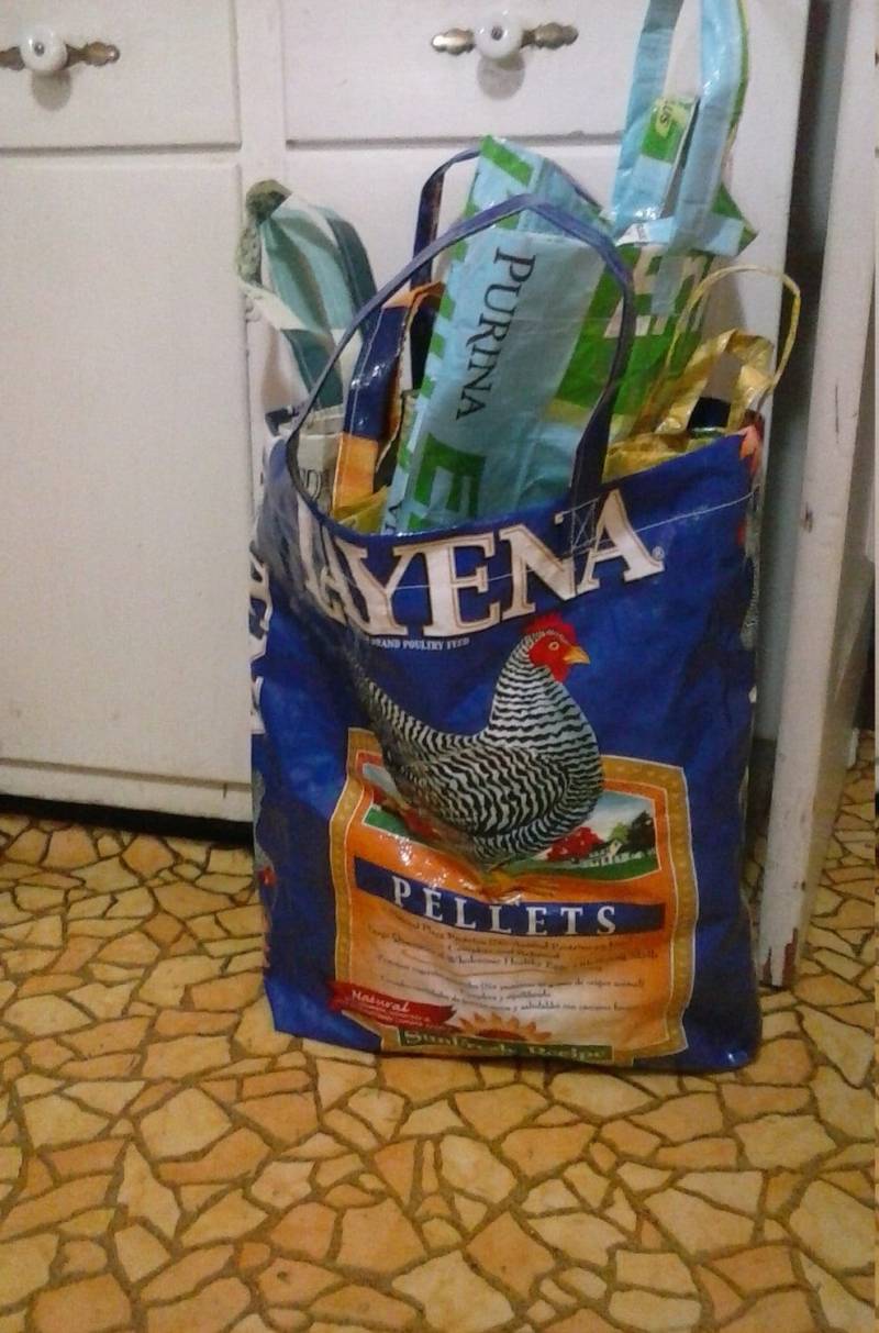 Futterbeutel Totes Futterbeutel Totes von QueenKatesRecycles