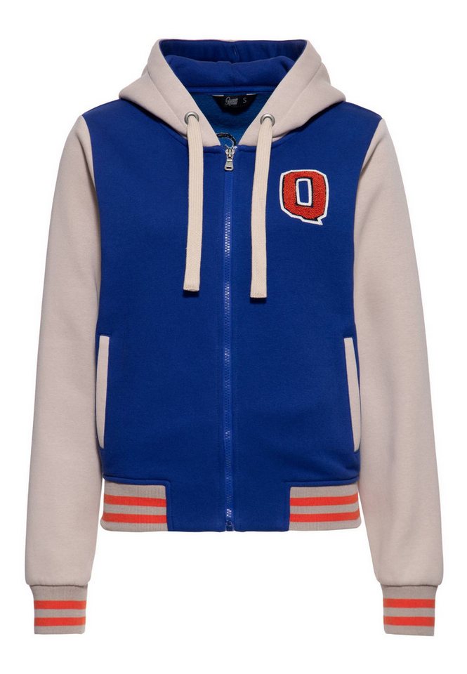 QueenKerosin Collegejacke Kitten Sport Club (1-St) mit Kapuze von QueenKerosin