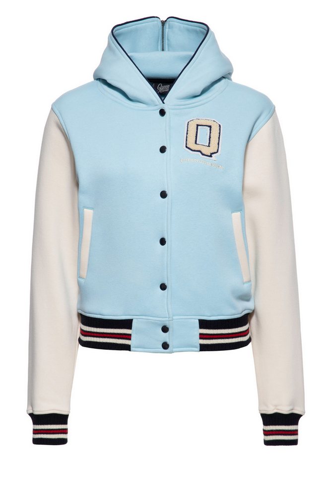 QueenKerosin Collegejacke Sweet & Speed (1-St) mit 2-in-1 Kapuze von QueenKerosin