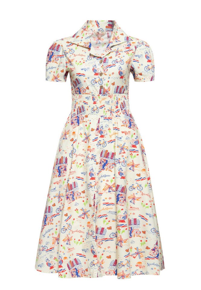 QueenKerosin Sommerkleid Amsterdam (1-tlg) mit Allover-Print von QueenKerosin