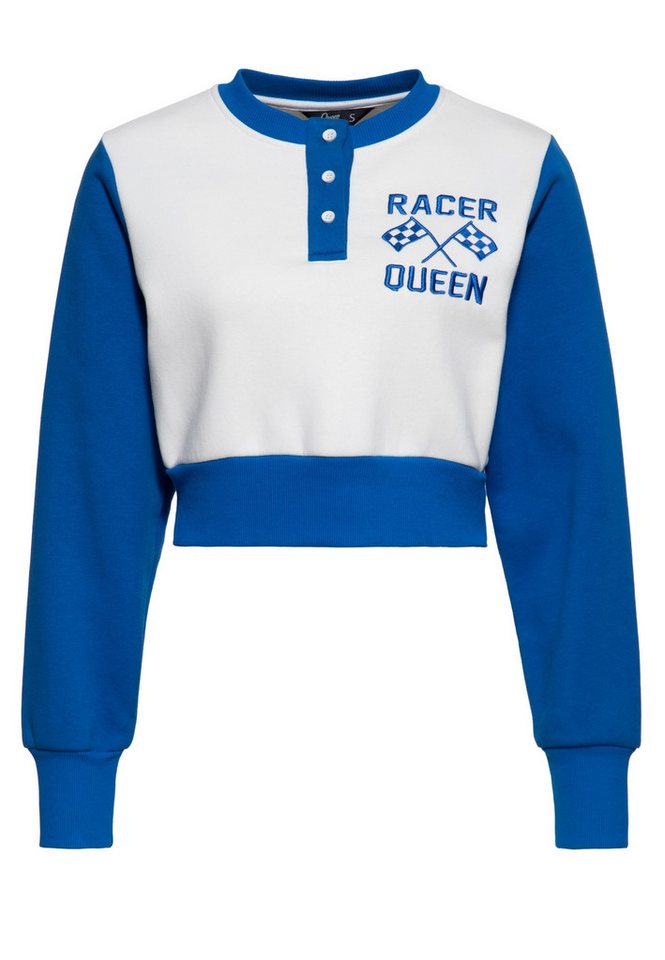 QueenKerosin Sweatshirt Racer Queen im 50s Style von QueenKerosin