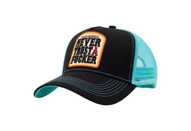 QueenKerosin Trucker Cap Queen King Kerosin Damen Ladies Trucker Mesh Cap (Basecap, Basecap, Meshcap, Trucker Kappe) von QueenKerosin