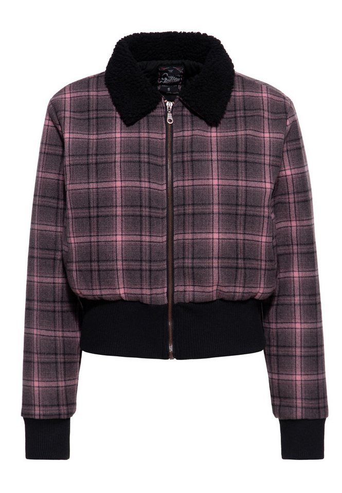 QueenKerosin Winterjacke (1-St) mit Teddy-Kragen von QueenKerosin