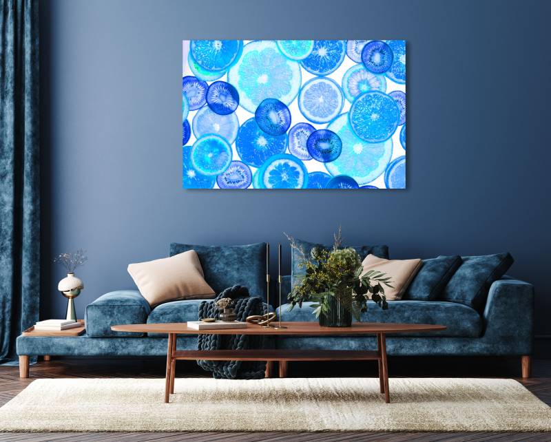 queence Acrylglasbild "Egid" Abstrakt  Obst  Obst Bilder  klassische Fantasie 1 Stk. tlg. Fine Art-Print in Galeriequalität von Queence