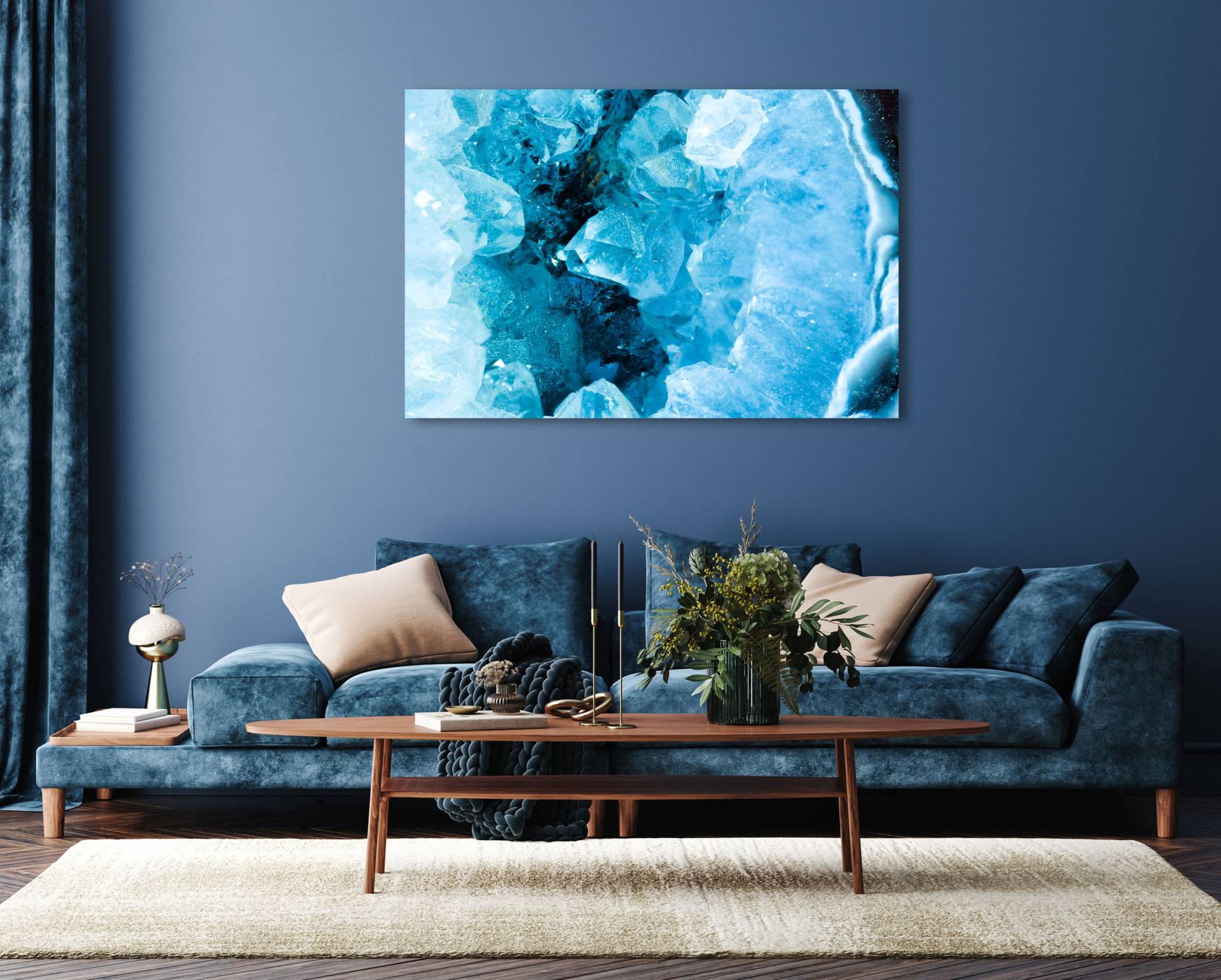 queence Acrylglasbild "Egus" Abstrakt  Kunst  Spa  Spa Bilder  Stein 1 Stk. tlg. Fine Art-Print in Galeriequalität von Queence