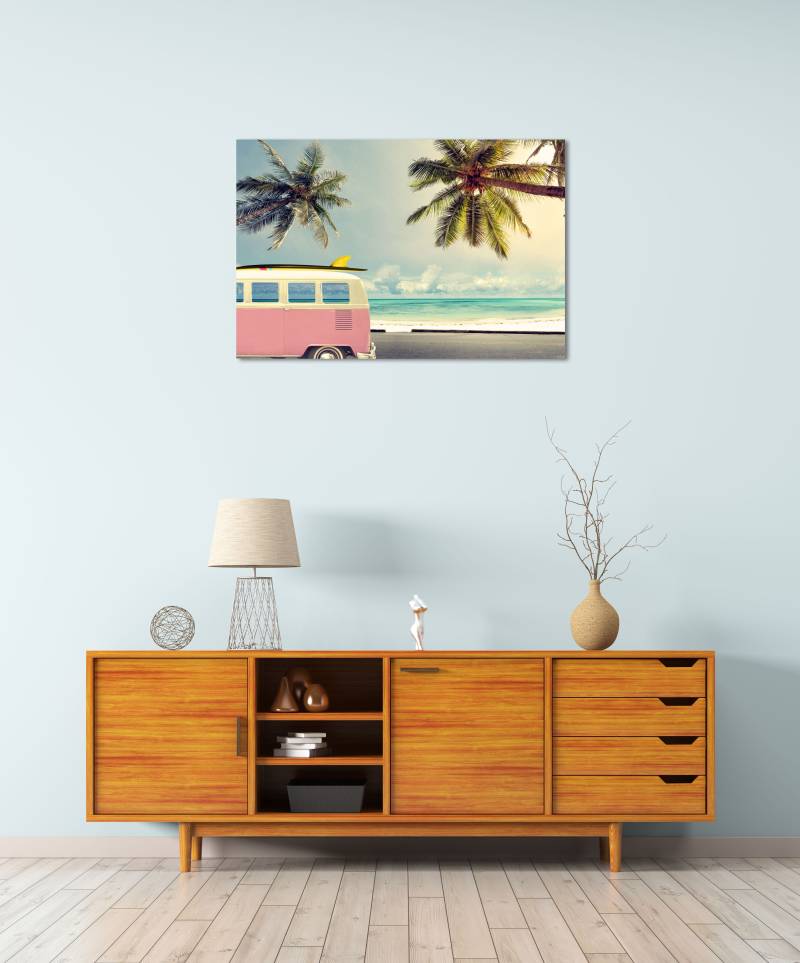 queence Acrylglasbild "Enka" Himmel  Italien  Meer  Meer Bilder  Spanien  Sport  Strand 1 Stk. tlg. Fine Art-Print in Galeriequalität von Queence