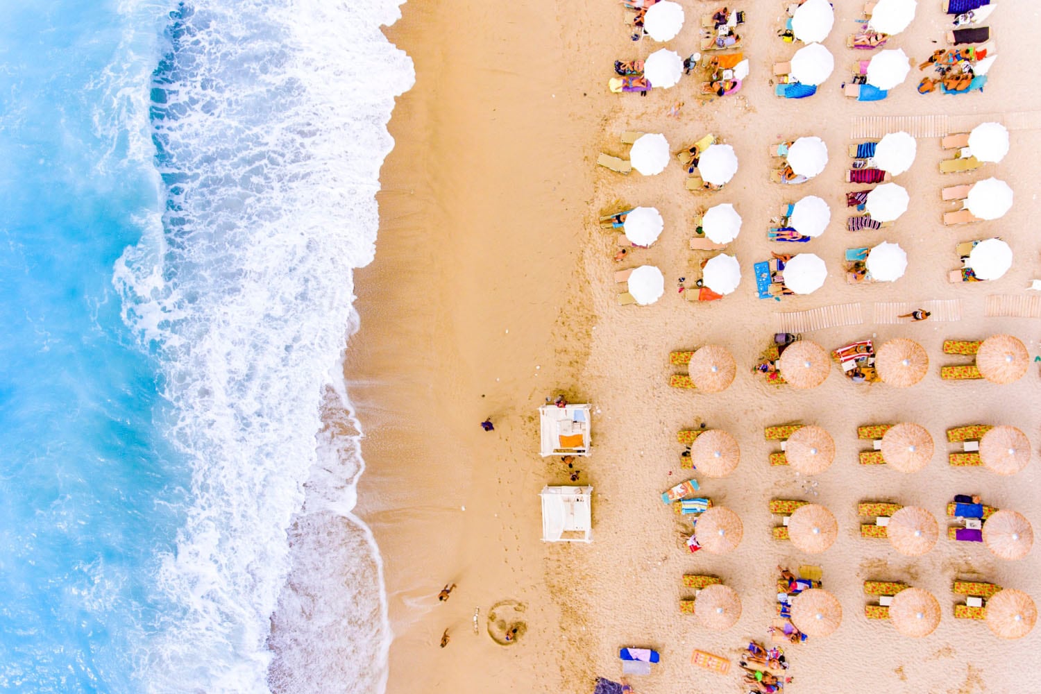 queence Acrylglasbild "Strand" Meer  Meer Bilder  Spanien  Strand  Strandbilder Fine Art-Print in Galeriequalität von Queence