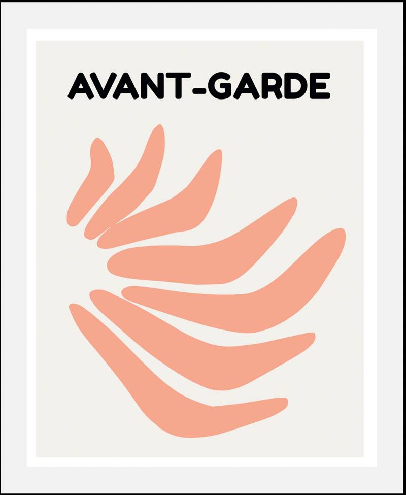 queence Bild "Avant-Garde III" 1 Stk. tlg. gerahmt von Queence