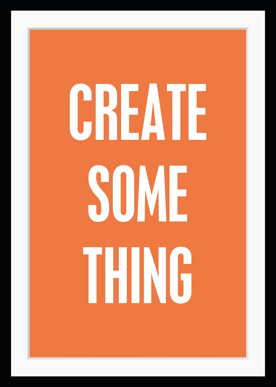 queence Bild "CREATE SOMETHING", Sprüche & Texte von Queence