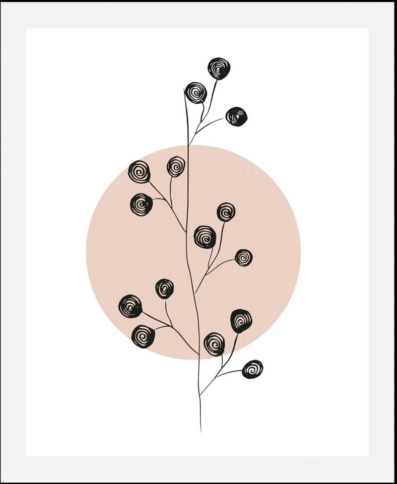 queence Bild "Hilma" 1 Stk. tlg. gerahmt von Queence