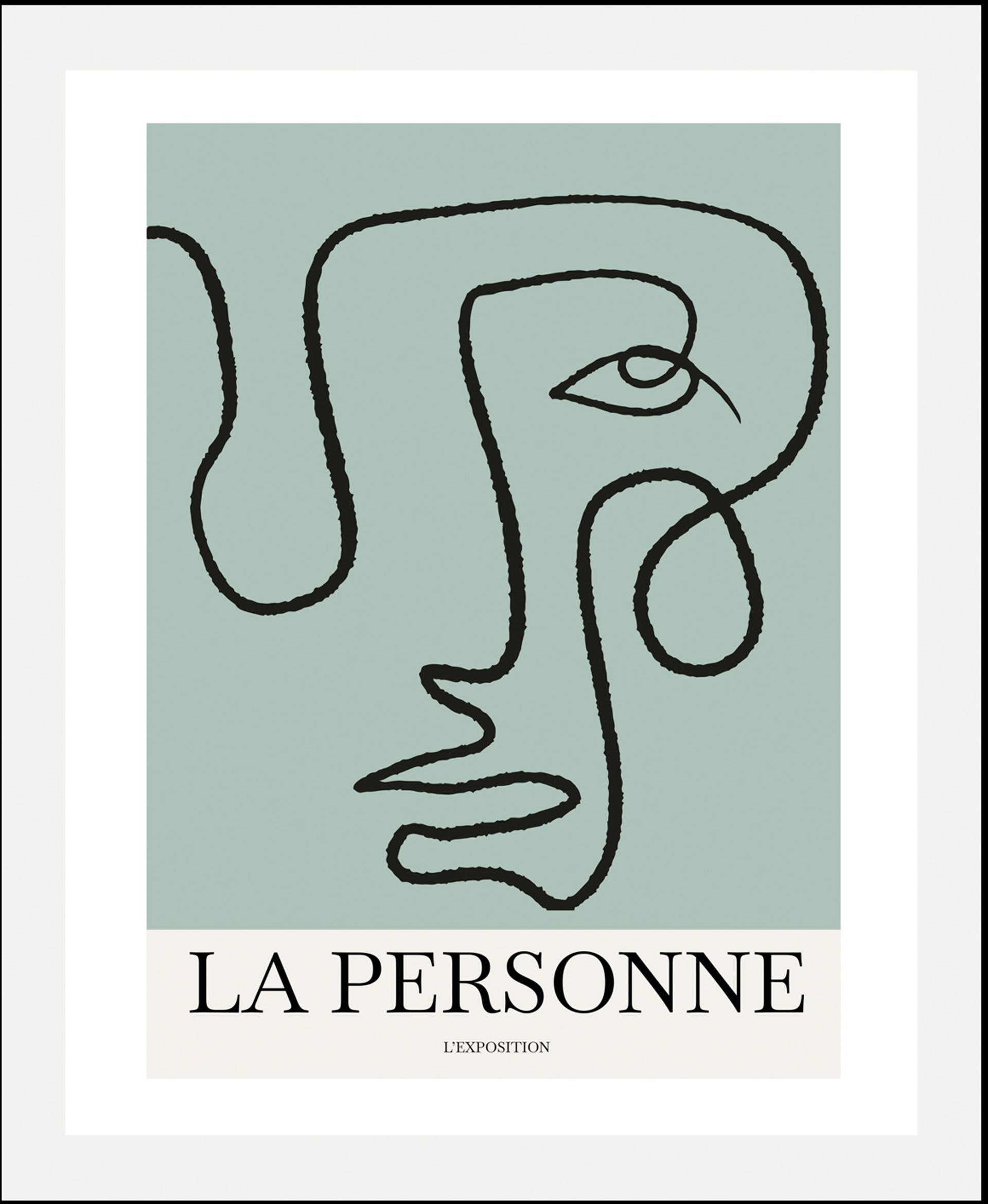 queence Bild "La Personne", Schriftzüge, (1 St.) von Queence