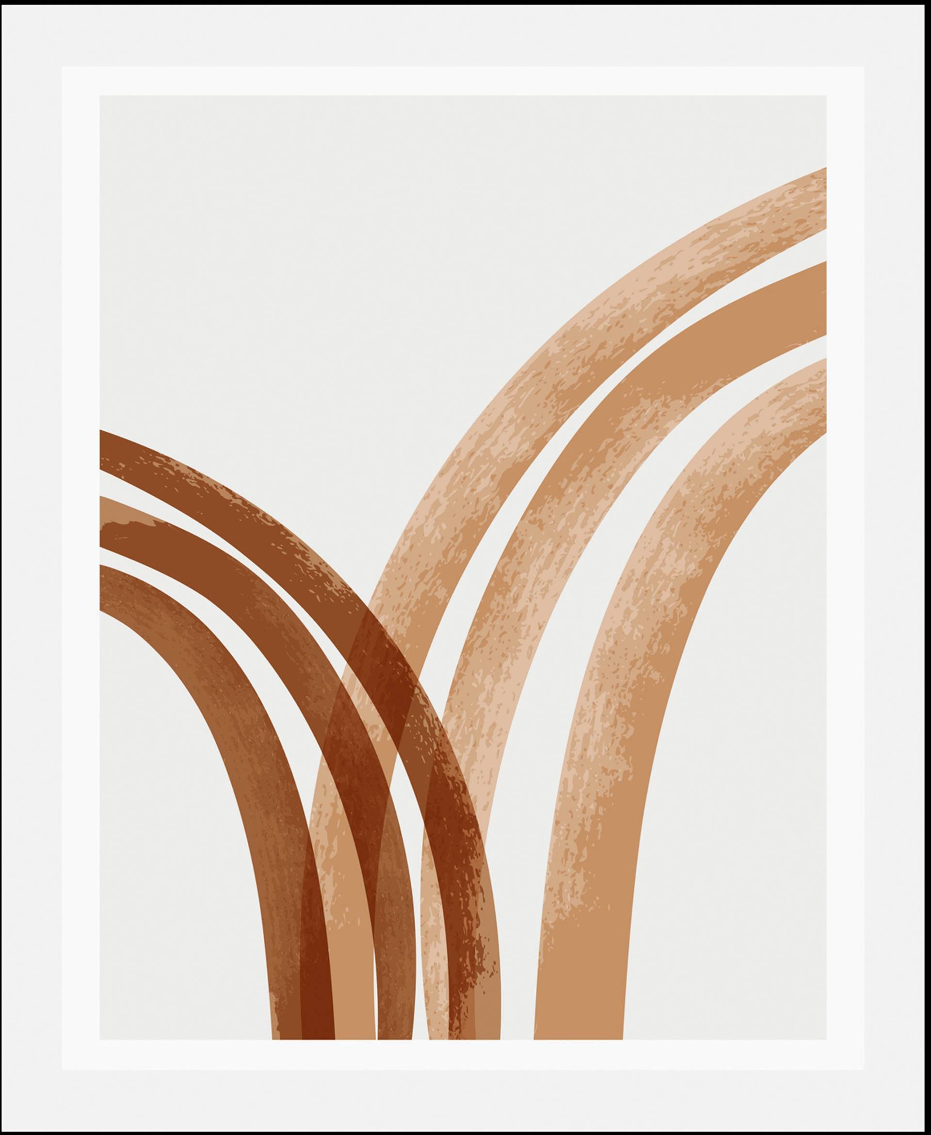 queence Bild "Lines" Abstrakt  Figuren  Kunst  Modern 1 Stk. tlg. gerahmt von Queence