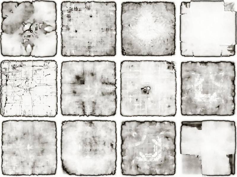 queence Fliesenaufkleber "Verwaschen" Stickerfliesen, selbstklebend, Sticker, 12er Set von Queence