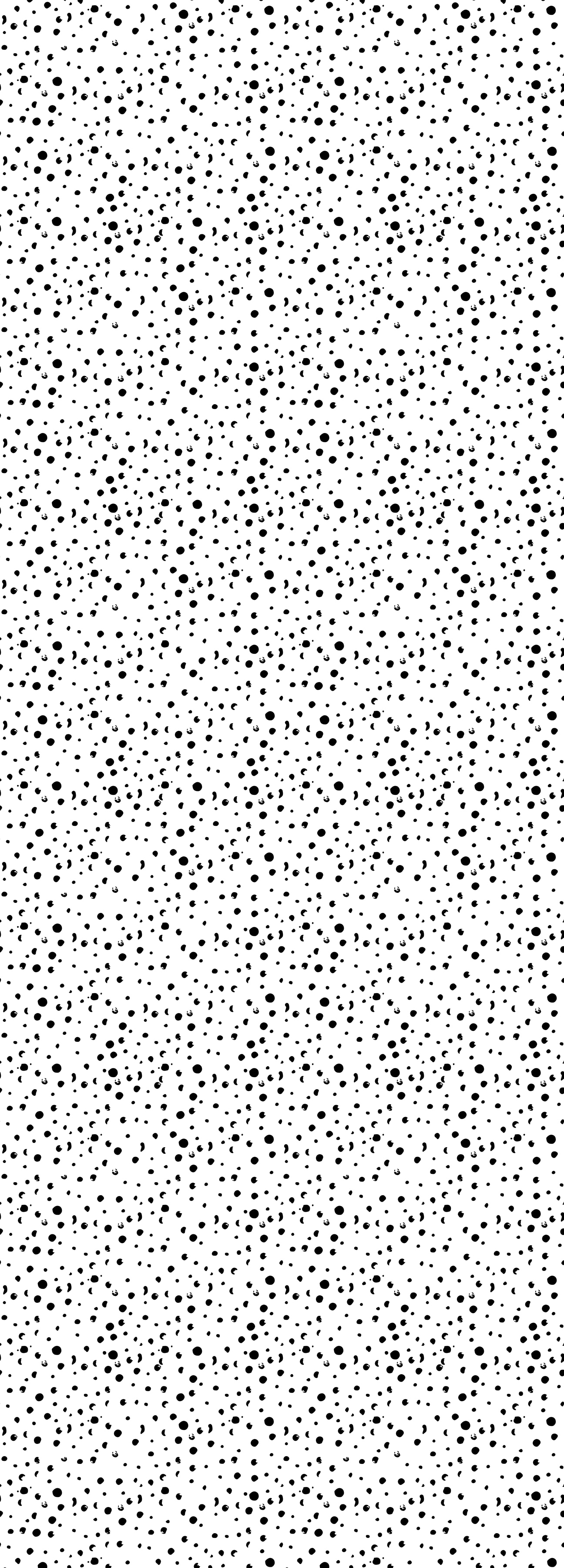 queence Vinyltapete "Essi" 3D-Optik  Motiv  bedruckt  gemustert  gepunktet glatt 90x250cm, selbstklebend, kinderleichte Anbringung, Sticker von Queence