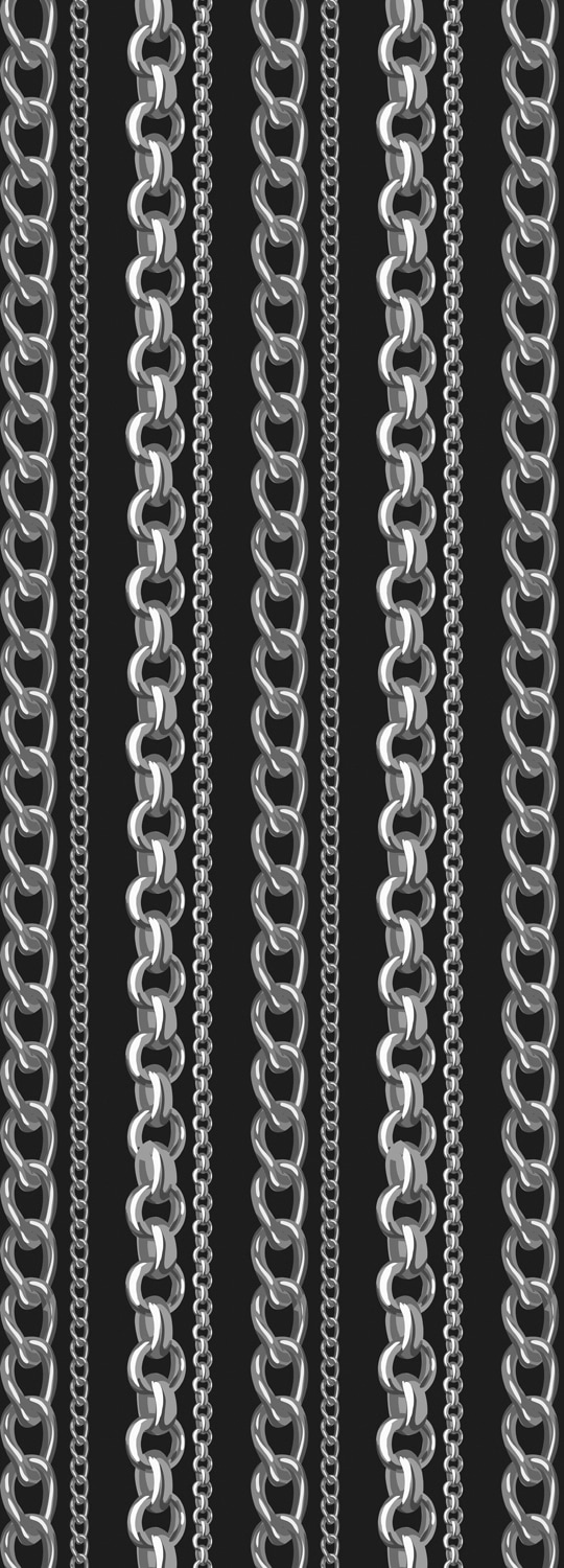 queence Vinyltapete "Melanie" Streifen glatt 90x250cm, selbstklebend, kinderleichte Anbringung, Sticker von Queence