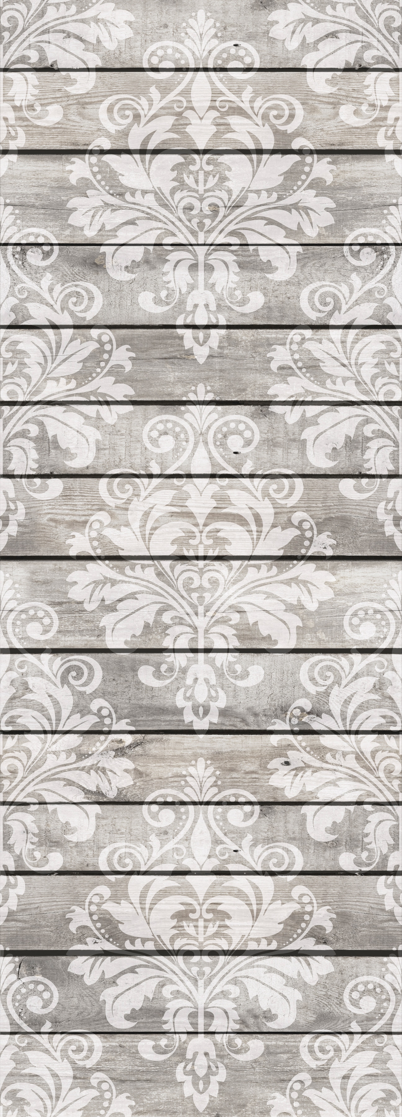 queence Vinyltapete "Souckealh" Holz  Motiv  Retro  bedruckt  gemustert glatt 90x250cm, selbstklebend, kinderleichte Anbringung, Sticker von Queence