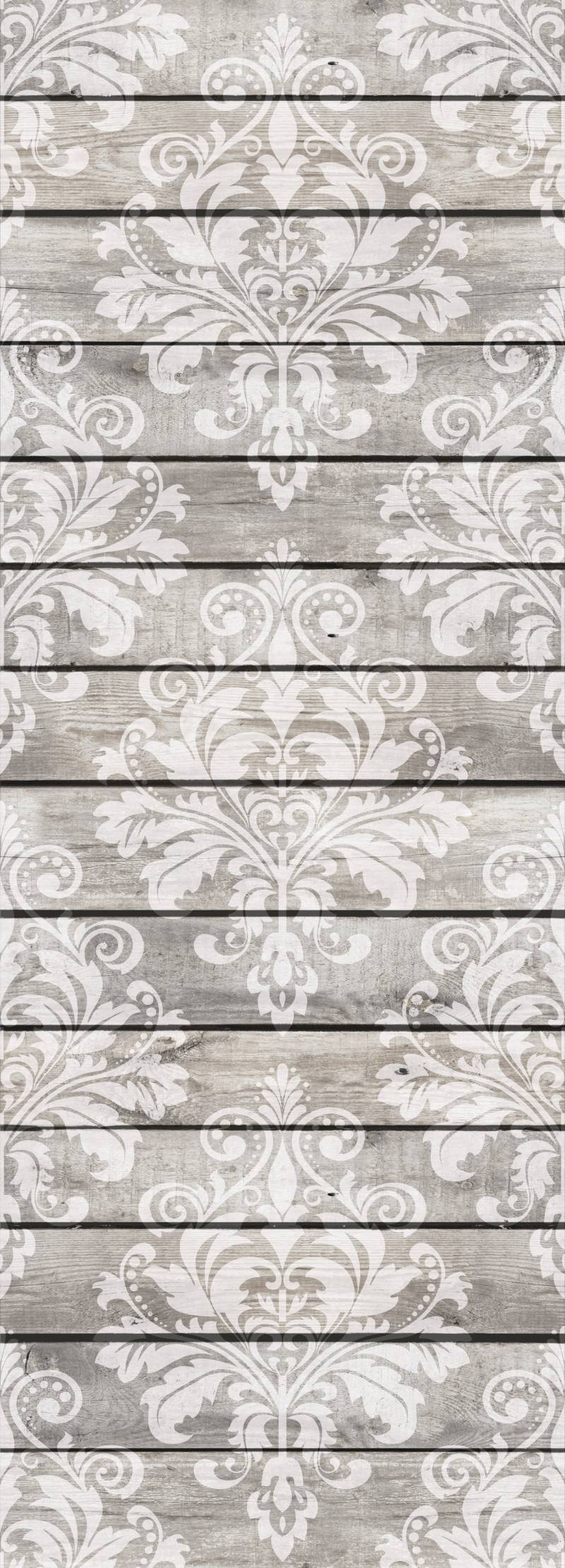 queence Vinyltapete "Souckealh" Holz  Motiv  Retro  bedruckt  gemustert glatt 90x250cm, selbstklebend, kinderleichte Anbringung, Sticker von Queence