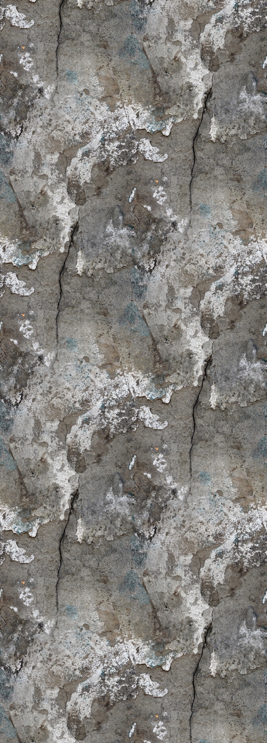 queence Vinyltapete "Zagadu" Steinoptik glatt 90x250cm, selbstklebend, kinderleichte Anbringung, Sticker von Queence