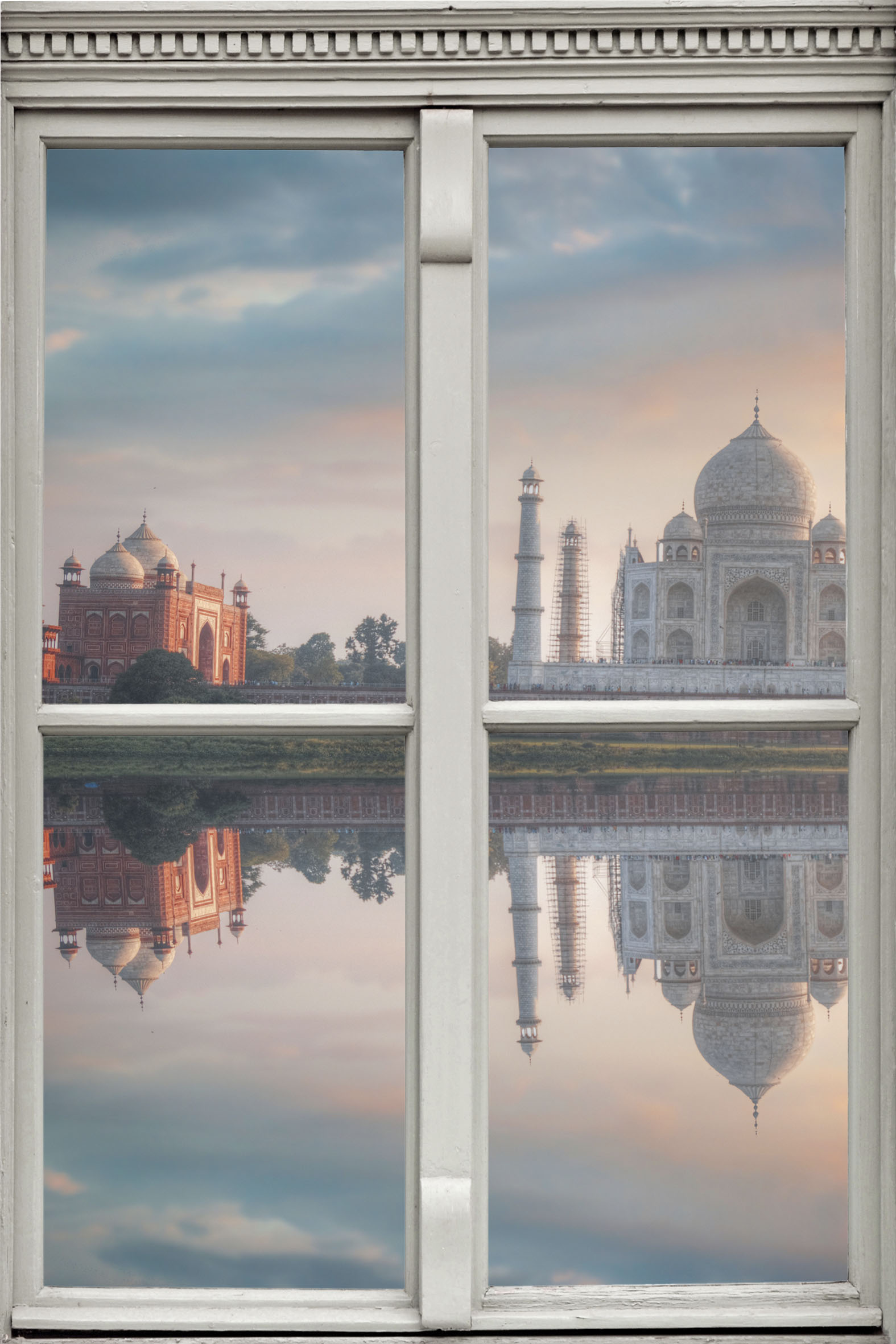 queence Wandsticker "Taj Mahal" von Queence