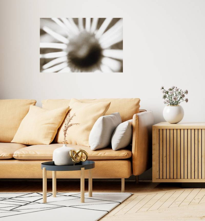 queence Wandsticker "The Sun" Selbstklebend, kinderleichte Anbringung von Queence