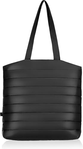 Queenfit Shopper Tasche Damen Groß, Tote Bag, Schultertasche Damen, Handtasche Damen Groß, Damen-Shopper, Arbeitstasche Damen von Queenfit