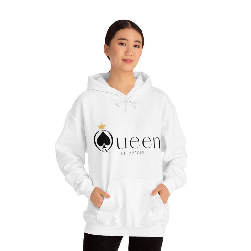 Queen Of Spades Unisex Heavy Blend Hooded Sweatshirt von QueenofSpadesCH