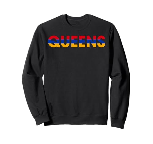 Queens NYC Armenische Flagge, geeignet für Männer und Frauen. Sweatshirt Queens NYC Armenische Flagge, geeignet für Männer und Frauen. Sweatshirt von Queens Armenian Pride Products