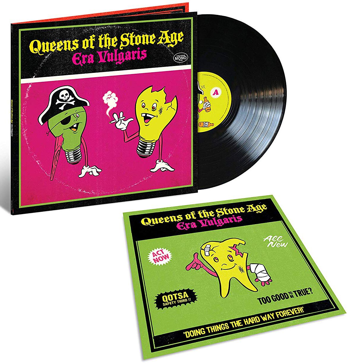 Era vulgaris von Queens Of The Stone Age - LP (Gatefold, Re-Release) von Queens Of The Stone Age