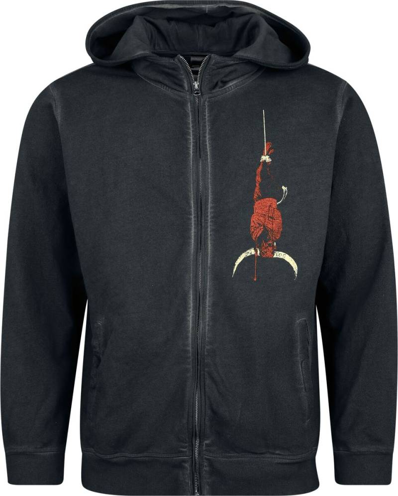 Queens Of The Stone Age Kapuzenjacke - Bad Dog - S bis XXL - für Männer - Größe XXL - anthrazit  - EMP exklusives Merchandise! von Queens Of The Stone Age