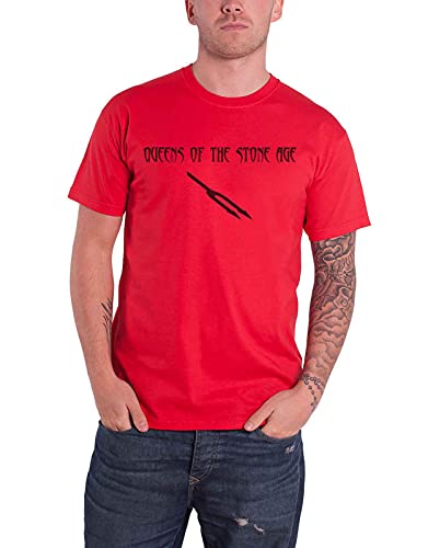 Queens Of The Stone Age T Shirt Songs for The Deaf Nue offiziell Herren Rot XL von Queens Of The Stone Age