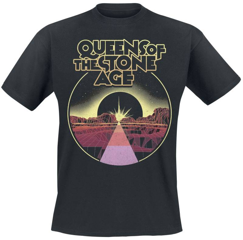 Queens Of The Stone Age T-Shirt - Warp - M bis XXL - für Männer - Größe XXL - schwarz  - Lizenziertes Merchandise! von Queens Of The Stone Age