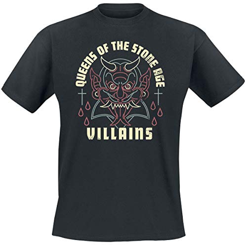 Queens of The Stone Age Villains T-Shirt schwarz XL von Queens Of The Stone Age
