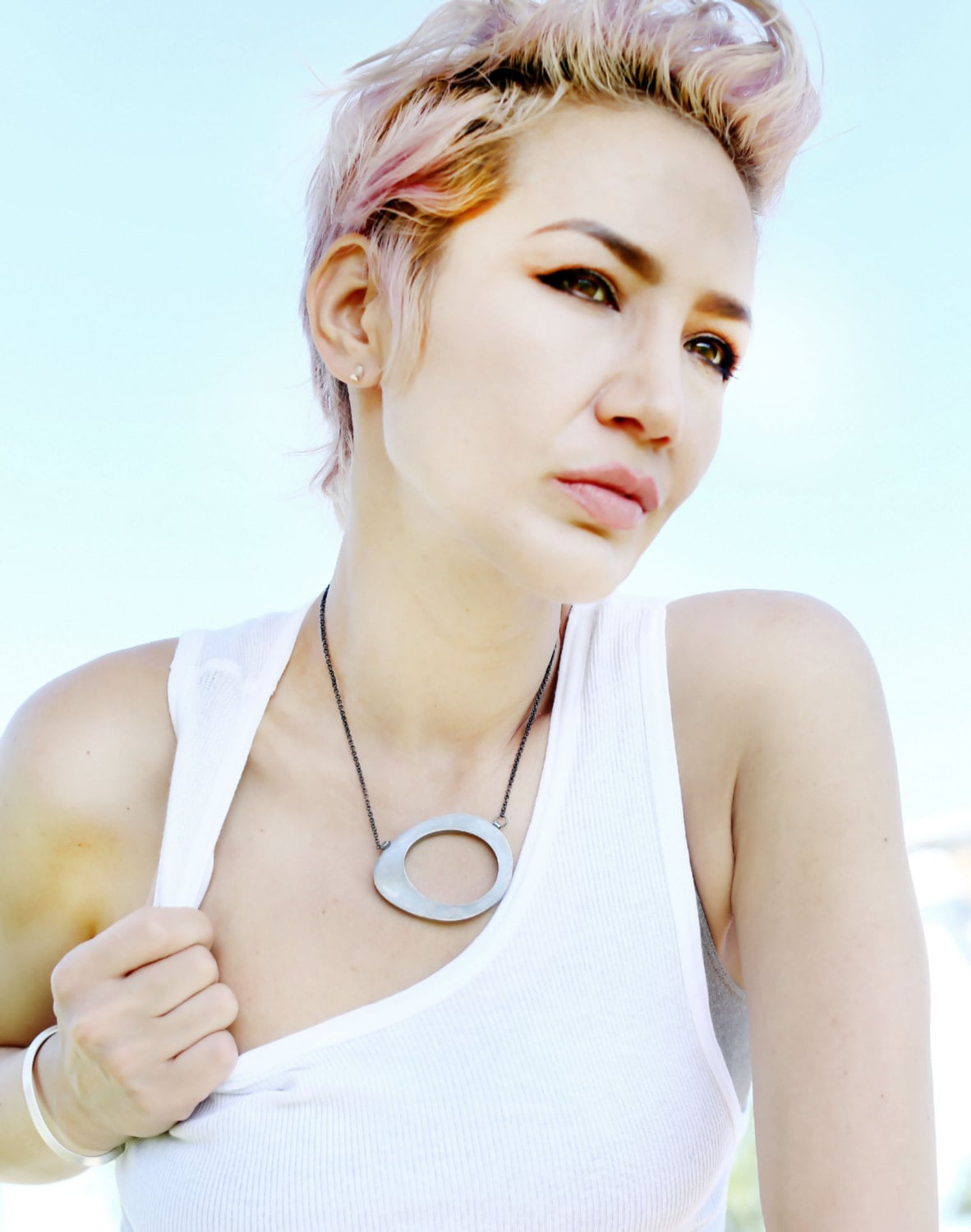 Kornkreis Halskette - Eine Große Badass Wendehalskette in Sterling Silber Von Queens Metal von QueensMetalJewelry