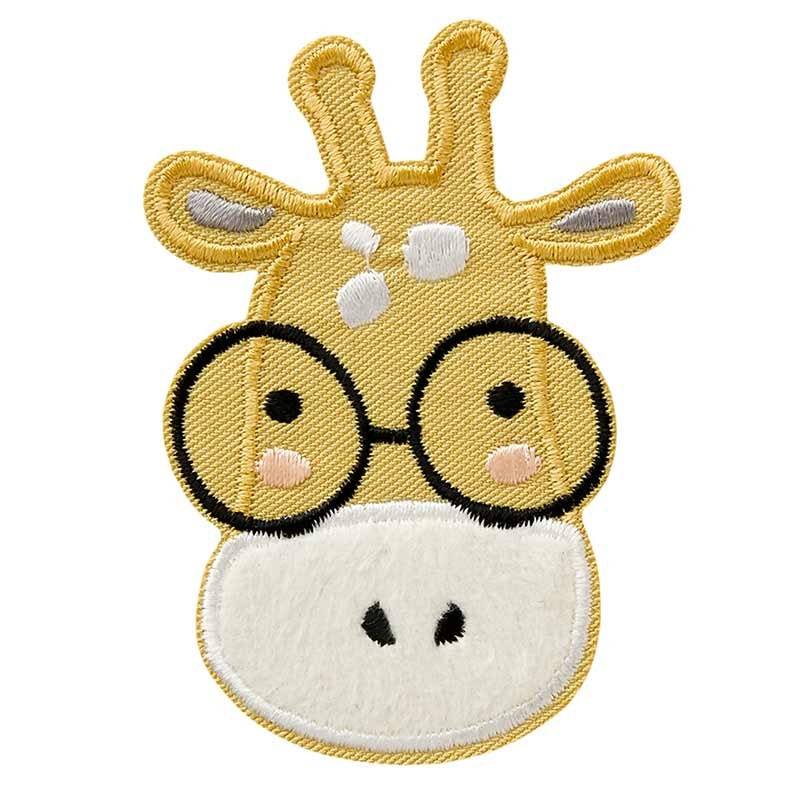 Giraffe Mit Brille, Bügelbild, Aufnäher, Applikation, Patches, Tiere Giraffe Mit Brille, Bügelbild, Aufnäher, Applikation, Patches, Tiere von QueenswayPatchwork