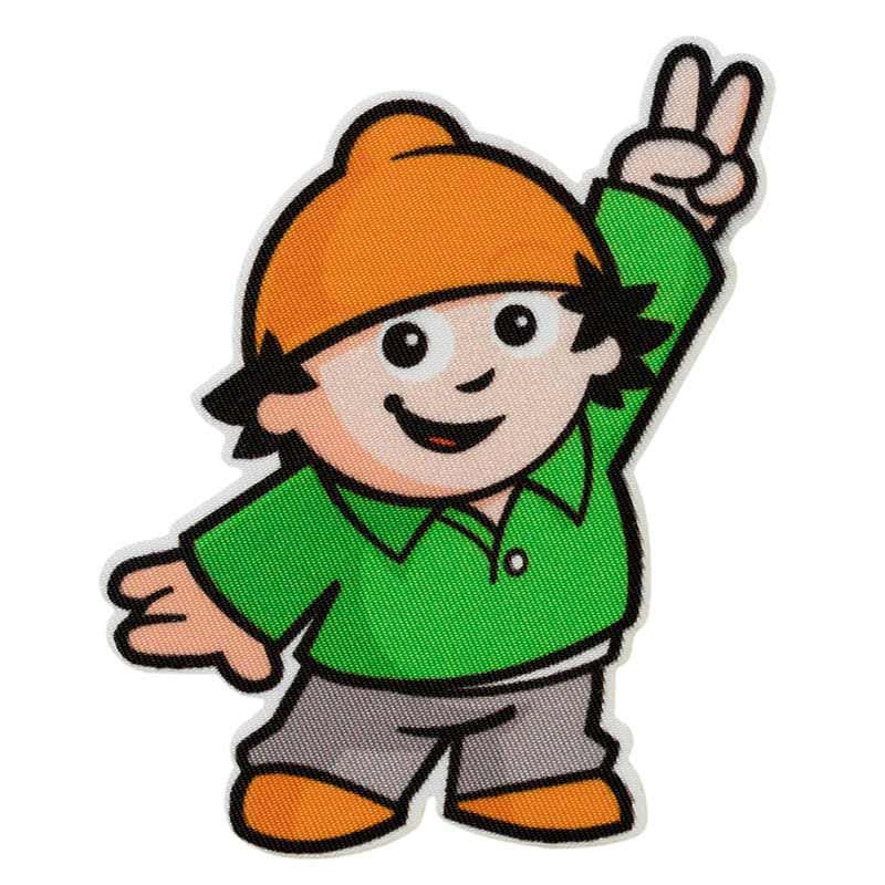 Mainzelmännchen©, Berti, Bügelbild, Aufnäher, Applikation, Patches, Flicken, Lizenzware von QueenswayPatchwork