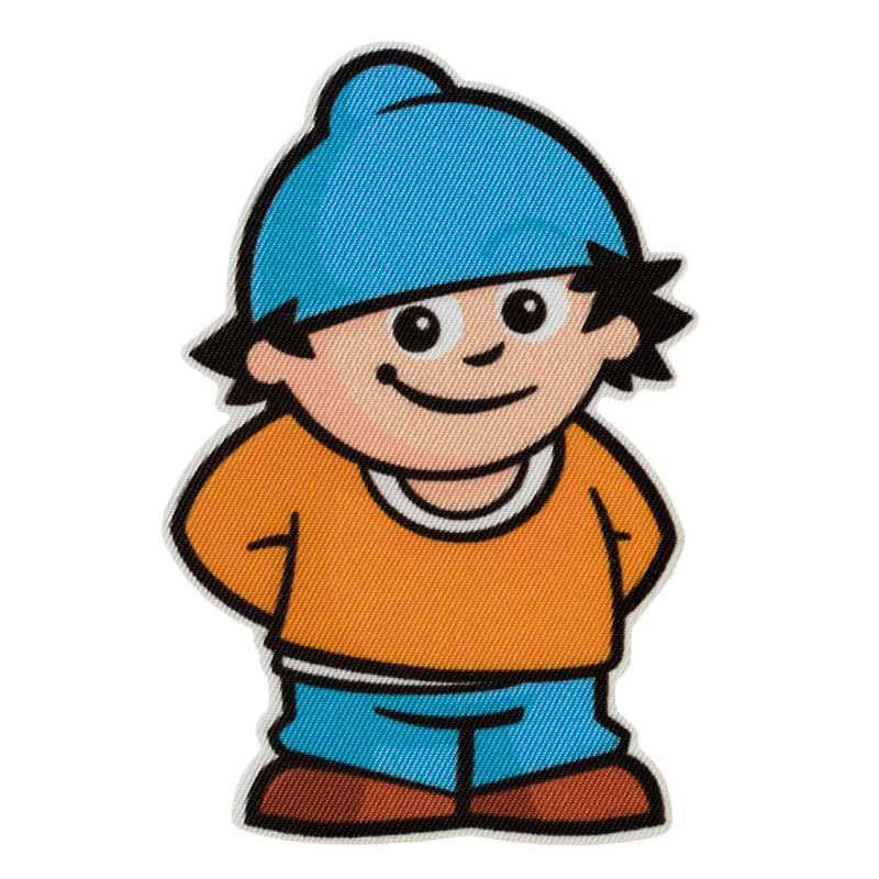 Mainzelmännchen©, Conni, Bügelbild, Aufnäher, Applikation, Patches, Flicken, Lizenzware von QueenswayPatchwork