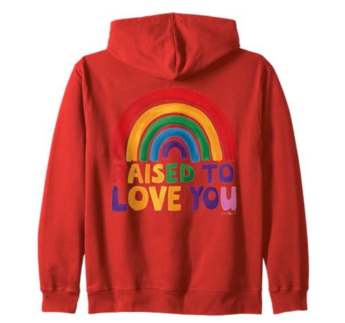 Aufgewachsen, um dich zu lieben LGBT-Mutter Sohn Tochter LGBTQ Pride Mama Kapuzenjacke Aufgewachsen, um dich zu lieben LGBT-Mutter Sohn Tochter LGBTQ Pride Mama Kapuzenjacke von Queer & Co Apparel.USA
