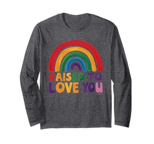 Aufgewachsen, um dich zu lieben LGBT-Mutter Sohn Tochter LGBTQ Pride Mama Langarmshirt Aufgewachsen, um dich zu lieben LGBT-Mutter Sohn Tochter LGBTQ Pride Mama Langarmshirt von Queer & Co Apparel.USA