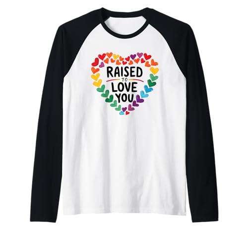 Aufgewachsen, um dich zu lieben LGBT-Mutter Sohn Tochter LGBTQ Pride Mama Raglan Aufgewachsen, um dich zu lieben LGBT-Mutter Sohn Tochter LGBTQ Pride Mama Raglan von Queer & Co Apparel.USA