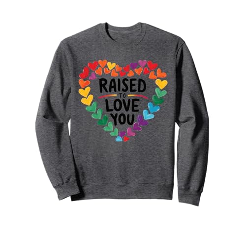 Aufgewachsen, um dich zu lieben LGBT-Mutter Sohn Tochter LGBTQ Pride Mama Sweatshirt Aufgewachsen, um dich zu lieben LGBT-Mutter Sohn Tochter LGBTQ Pride Mama Sweatshirt von Queer & Co Apparel.USA