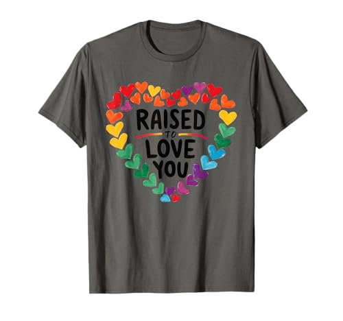 Aufgewachsen, um dich zu lieben LGBT-Mutter Sohn Tochter LGBTQ Pride Mama T-Shirt Aufgewachsen, um dich zu lieben LGBT-Mutter Sohn Tochter LGBTQ Pride Mama T-Shirt von Queer & Co Apparel.USA