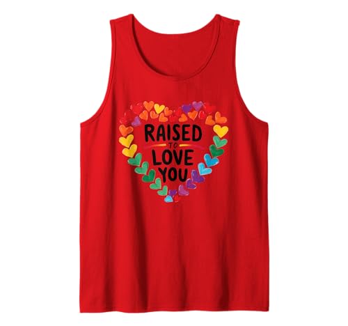 Aufgewachsen, um dich zu lieben LGBT-Mutter Sohn Tochter LGBTQ Pride Mama Tank Top Aufgewachsen, um dich zu lieben LGBT-Mutter Sohn Tochter LGBTQ Pride Mama Tank Top von Queer & Co Apparel.USA