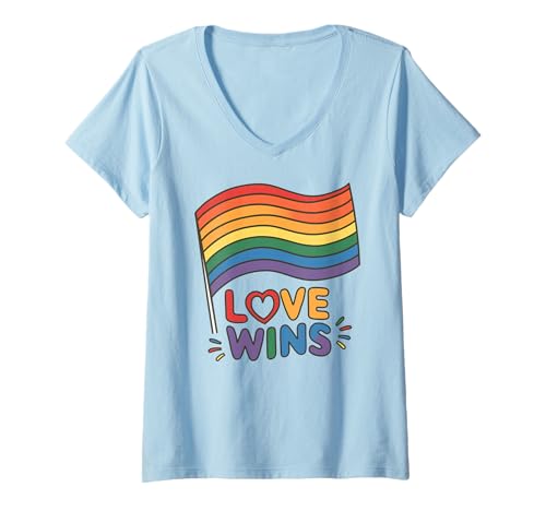 Damen Stärkender LGBTQ Pride Month - Selbstliebe Gay Ally LGBT Pride T-Shirt mit V-Ausschnitt Damen Stärkender LGBTQ Pride Month - Selbstliebe Gay Ally LGBT Pride T-Shirt mit V-Ausschnitt von Queer & Co Apparel.USA