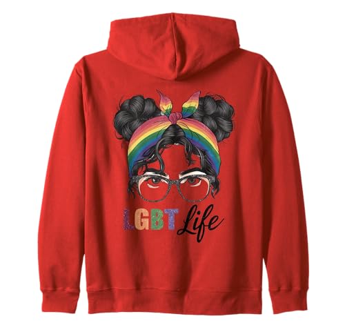 LGBT Mom Life - Mutter Sohn Tochter LGBTQ Pride Month Mama Kapuzenjacke LGBT Mom Life - Mutter Sohn Tochter LGBTQ Pride Month Mama Kapuzenjacke von Queer & Co Apparel.USA